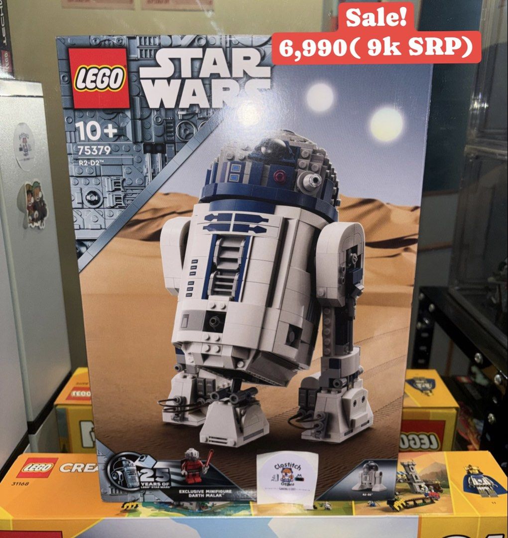 LEGO Star Wars 75379 Buildable R2-D2 (Category: Lego & Building Sets) located in Quezon City. Submitted by clostitchotaku100 (Listing ID 1442198968, Image 1). Description: .