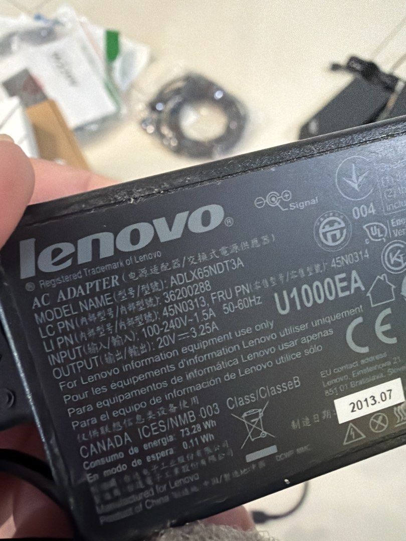 Various Lenovo Laptop Charger474648575110041601