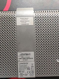 Linksys Wireless Router484788286187130880