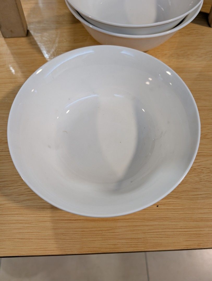 Luzerne White Ceramic Soup Bowl