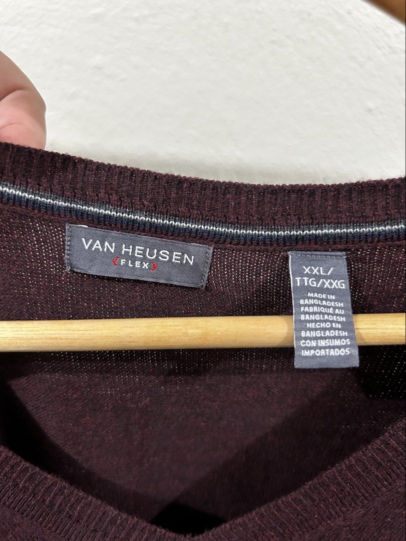 Maroon Van Heusen Knit Vest (Category: Vests) located in Baguio. Submitted by siignhere (Listing ID 1442265209, Image 2). Description: .