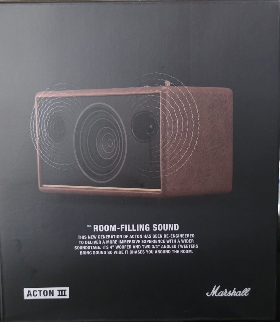 Marshall Acton III Home Bluetooth Speaker475264113601433602