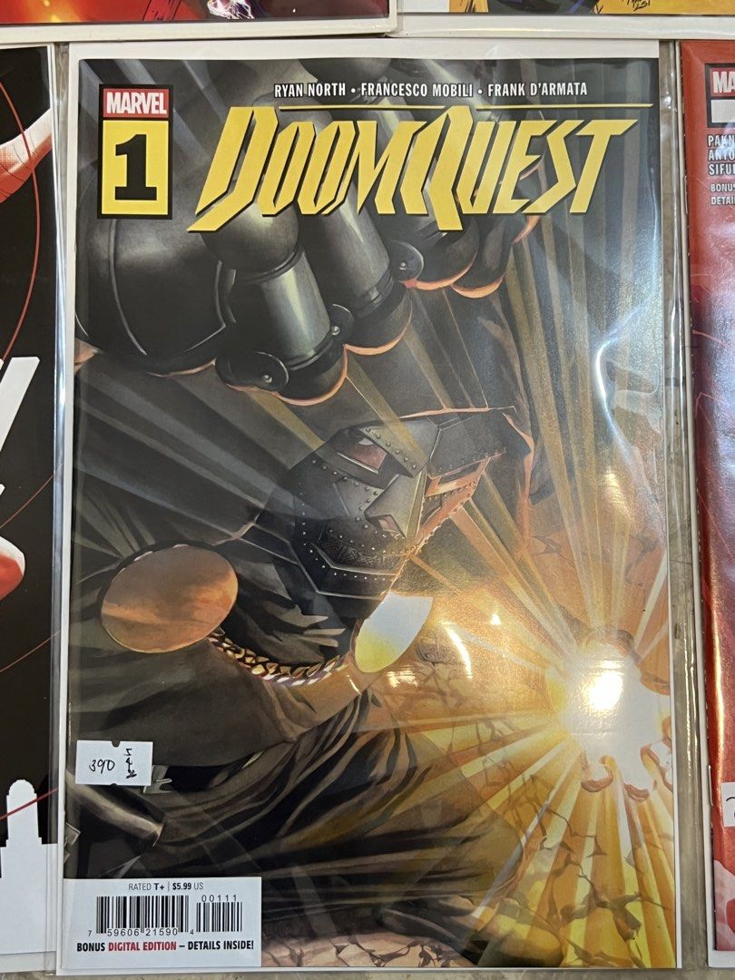 Marvel Doomquest #1 Comic Book (Category: Comics & Manga) located in Quezon City. Submitted by jumboboy (Listing ID 1442207132, Image 1). Description: - Never Opened - Meetups in Katipunan avenue only MOD: Lalamove MOP: Gcash Location: Quezon City.