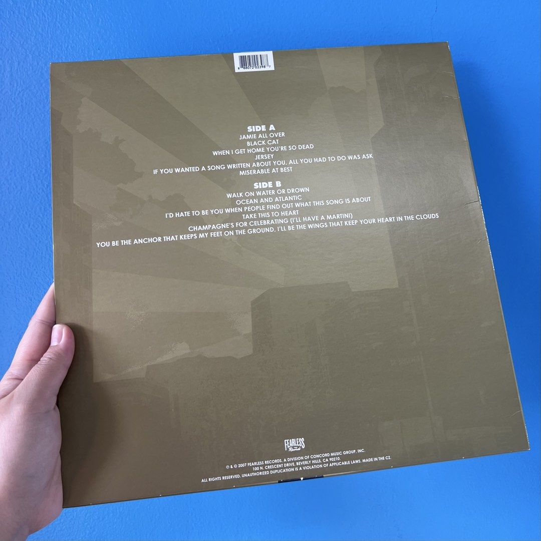 Mayday Parade - A Lesson in Romantics Vinyl Record (Category: Vinyls) located in Dumaguete. Submitted by spin_drs2.0 (Listing ID 1437732302, Image 2). Description: 10th Anniversary Edition Gold w/ red, black, and white splatter LP Buy both Mayday Parade records for PHP 5500 Selling from my personal collection; records are loved and cared for from day 1. Records come with new inner and outer sleeves. Shipping from Dumaguete City with fees shoulder