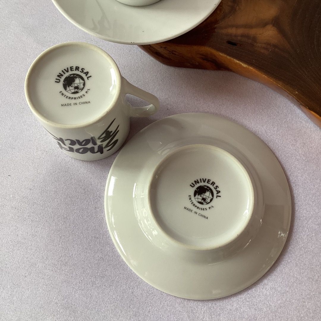 Minimalist "Short Black" Espresso Coffee Cup Set (Category: Coffee & Tea Tableware) located in Davao. Submitted by eclectic1925 (Listing ID 1442323986, Image 3). Description: Php120/pair (2 available) Minimalist "Short Black" Espresso Coffee Cup Set H: 2.4 inches L: 2.2 inches Saucer: 4.7 inches Please REVIEW PHOTOS We use 100% repurposed packaging materials SF starts at Php70 via Flash Express First to pay.