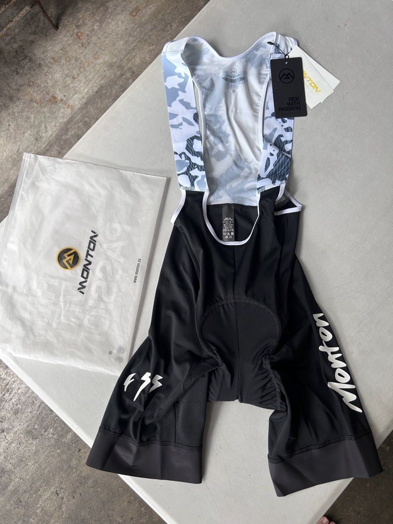 MONTON BIB SHORTS SIZE SMALL (Category: Bicycles) located in Quezon City. Submitted by adarpgaming (Listing ID 1440495644, Image 2). Description: BRANDNEW!! RFS: EXTRA BIB , TOO MANY BIBS Pickup or lalamove: Kamias QC J&T or LBC .