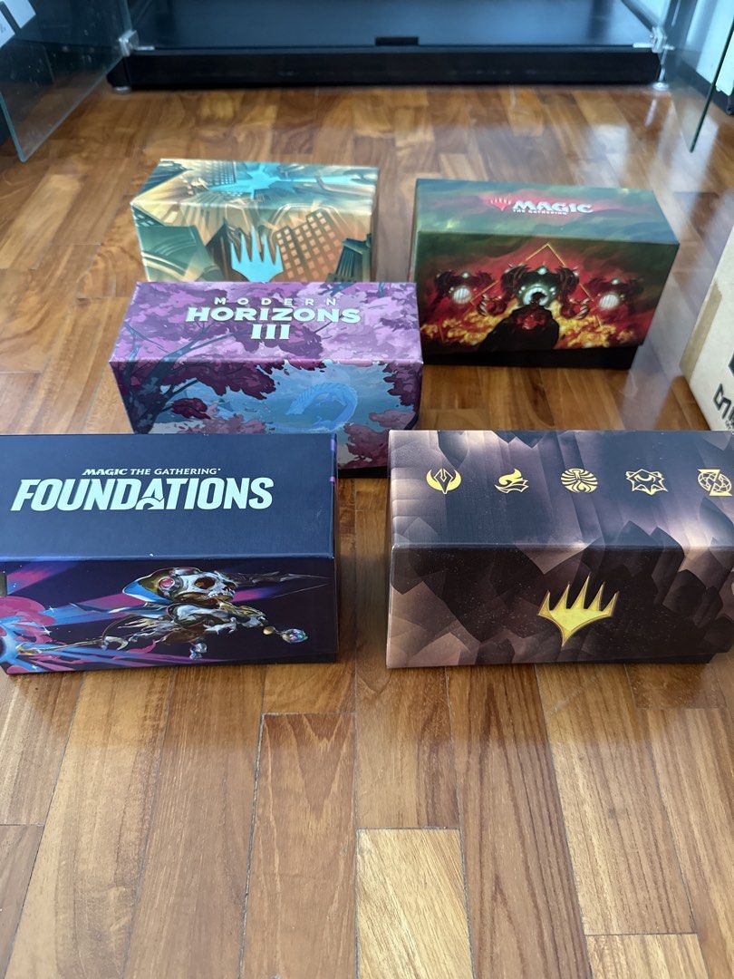 MTG Empty Bundle Boxes (Category: Card Boxes & Cases) located in Singapore. Submitted by angon2323 (Listing ID 1442182406, Image 1). Description: Empty bundle boxes - $2 each.