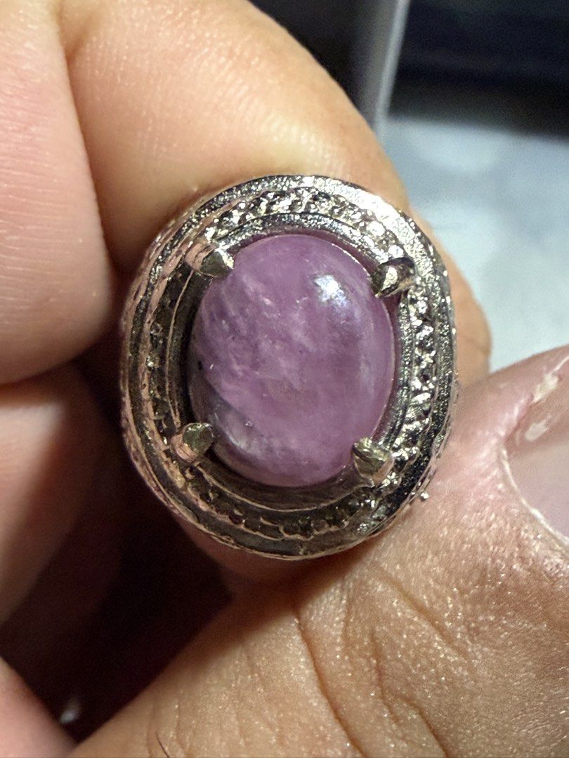 Natural Ruby (Category: Jewelry) located in Singapore. Submitted by ranosky76 (Listing ID 1442339368, Image 3). Description: Natural Ruby weight with ring 55.25 crt, diameter 12.1mm x 11mm x 7mm comes with ring alpaka size 18 or US 8.5.