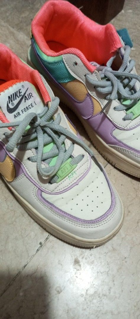 Nike Air Force 1 Shadow Pastel Multi-Color (Category: Sneakers) located in Las Pinas. Submitted by hmq43 (Listing ID 1442177170, Image 2). Description: .