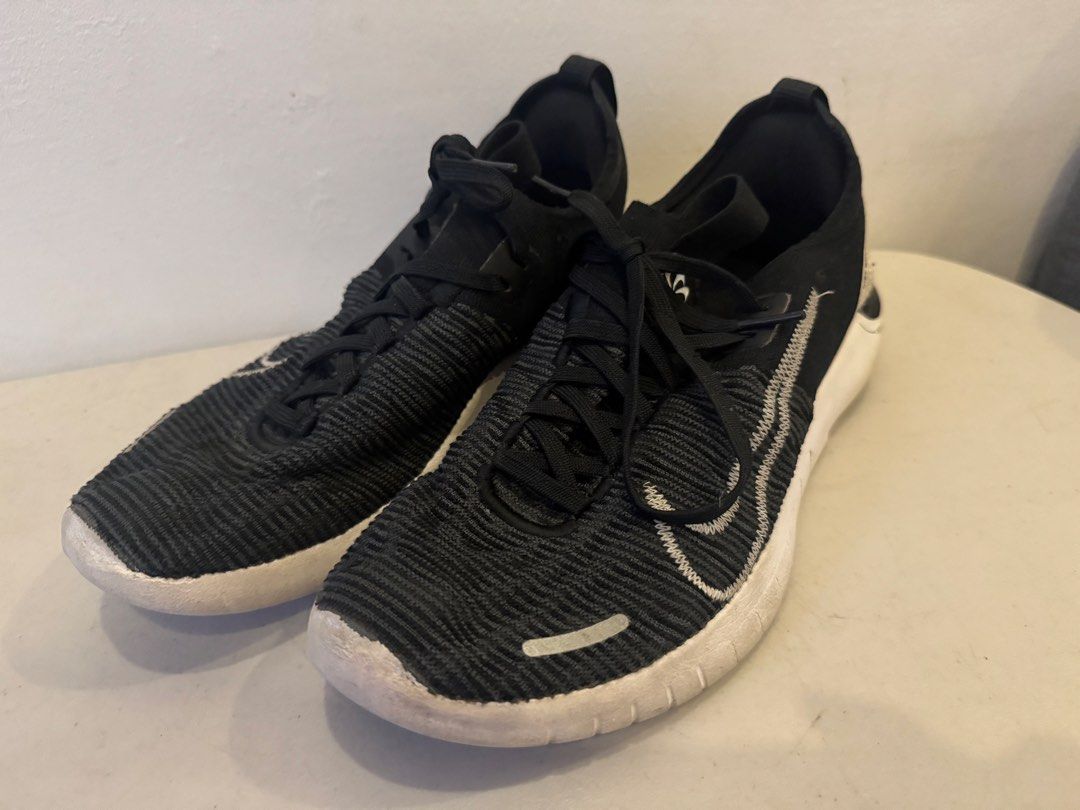 Nike Free RN Flyknit Running Shoes (Category: Sneakers) located in Cainta. Submitted by tinmofilanda (Listing ID 1442284452, Image 1). Description: Nike Free RN Flyknit running shoes - Size: 24cm - Lightweight and flexible design - Ideal for running, training, or casual wear - Shows some signs of wear on soles and uppers 📍Lalamove/Grab/J&T from Cainta or BGC.