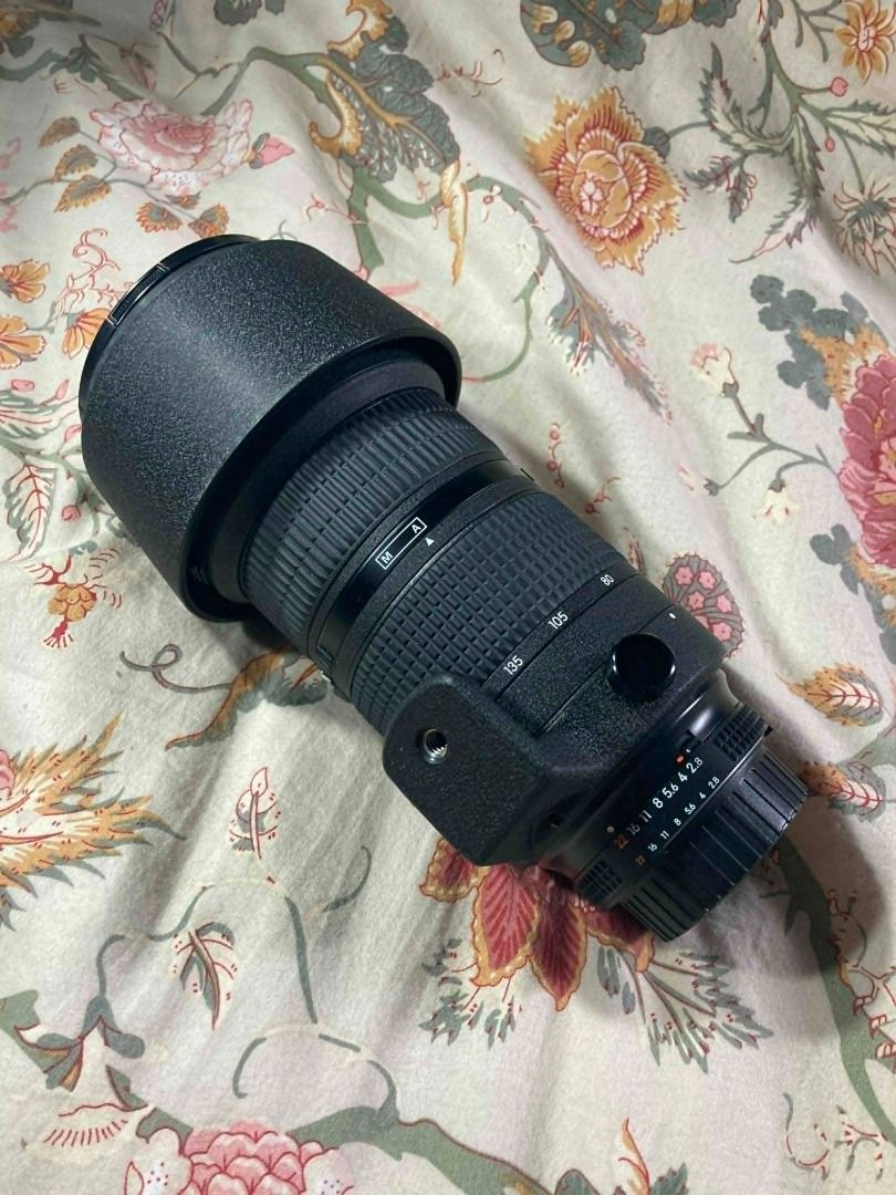 Nikon 80-200mm f/2.8 (Category: Lens & Kits) located in Pasig City. Submitted by axljonah (Listing ID 1442240242, Image 2). Description: Nikon 80-200mm f/2.8 AF-D ED - 2-ring version (focal length and focus rings) - Little to no signs of wear. - Some tiny spots on lens but does not affect photo output at all. - No issues with any functions. - Autofocus is fully functional. - Includes lens hood, lens cap, and mount cap. I have used this lens for m