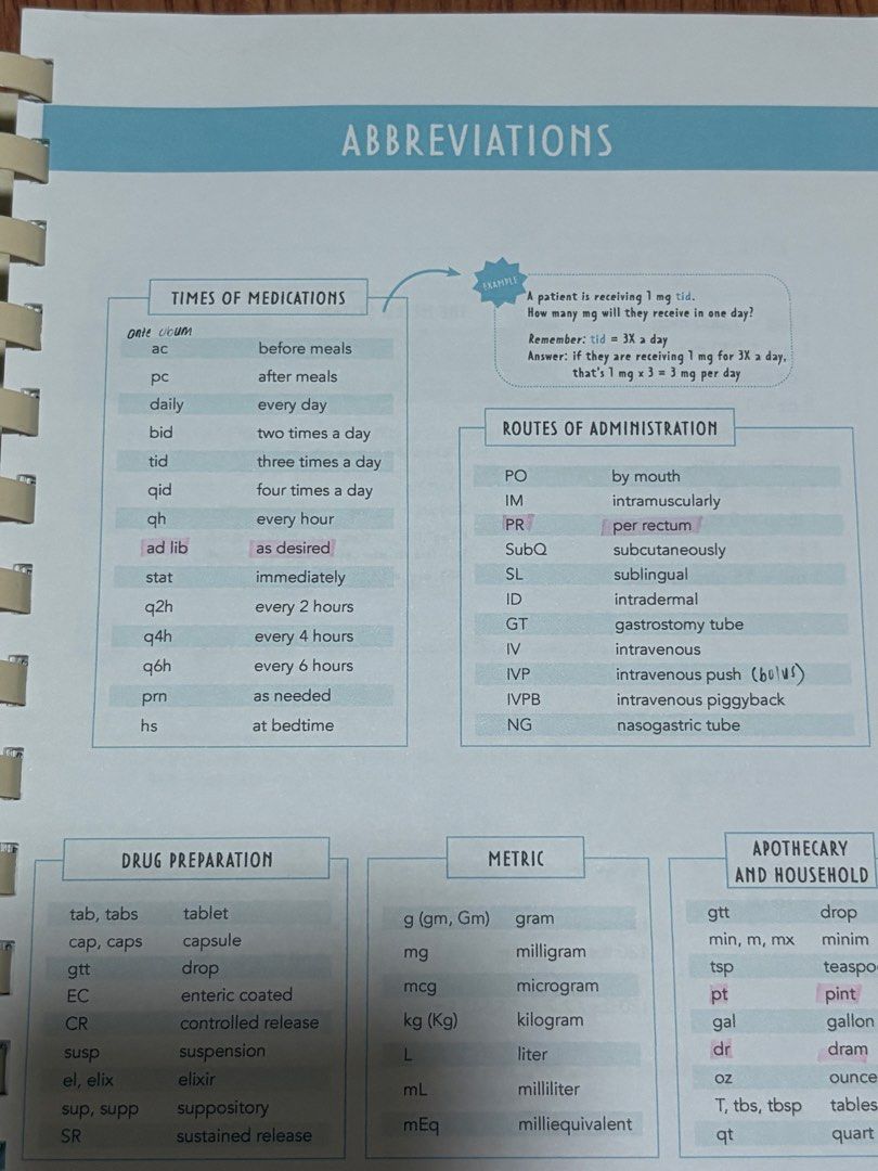Nursing Book Bundle: The Complete Nursing School Bundle + Nurse’s Pocket Guide 15th edition (Category: Textbooks) located in Manila. Submitted by handpicked_tin (Listing ID 1442268930, Image 3). Description: READ! WONT REPLY IF ALREADY ANSWERED HERE: Has minimal writings & highlights only a few pages used good condition strictly sold as a bundle RFS: Decluttering mop: gcash/maya/maribank delivery: gogoxpress/lalamove (sdd) loc: sampaloc manila no
