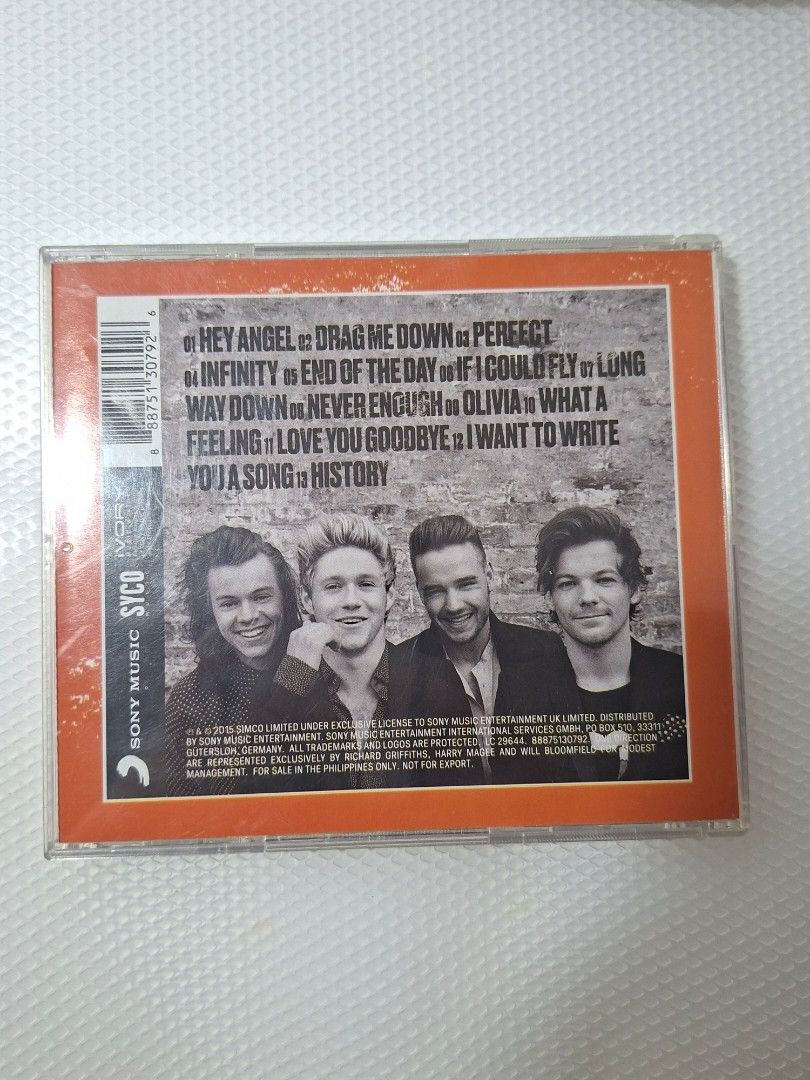 One Direction Made in the A.M. CD (Category: CDs & DVDs) located in Manila. Submitted by coolowl-024 (Listing ID 1442220045, Image 2). Description: - Price is negotiable - Only accepting mode of payment: GCash - Reservations will only last for one day (24 hours) - Payment first before shipping - Buyer must book and shoulder the shipping fee..