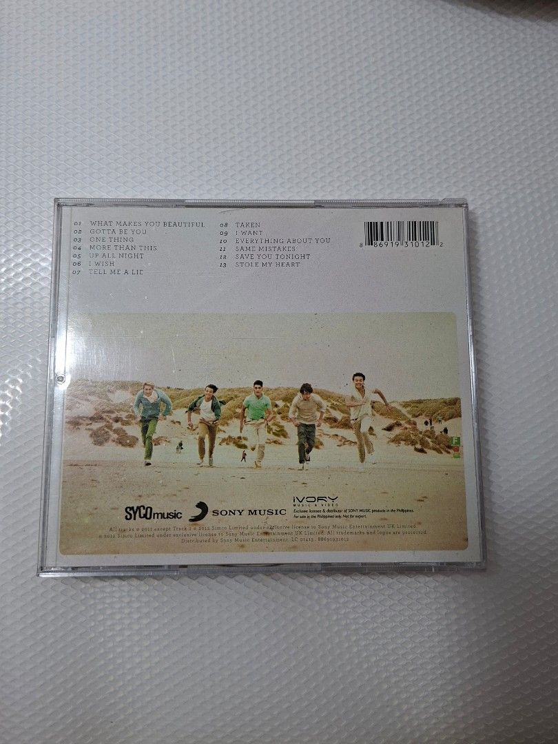 One Direction Up All Night CD (Category: CDs & DVDs) located in Manila. Submitted by coolowl-024 (Listing ID 1442219588, Image 2). Description: - Price is negotiable - Only accepting mode of payment: GCash - Reservations will only last for one day (24 hours) - Payment first before shipping - Buyer must book and shoulder the shipping fee..