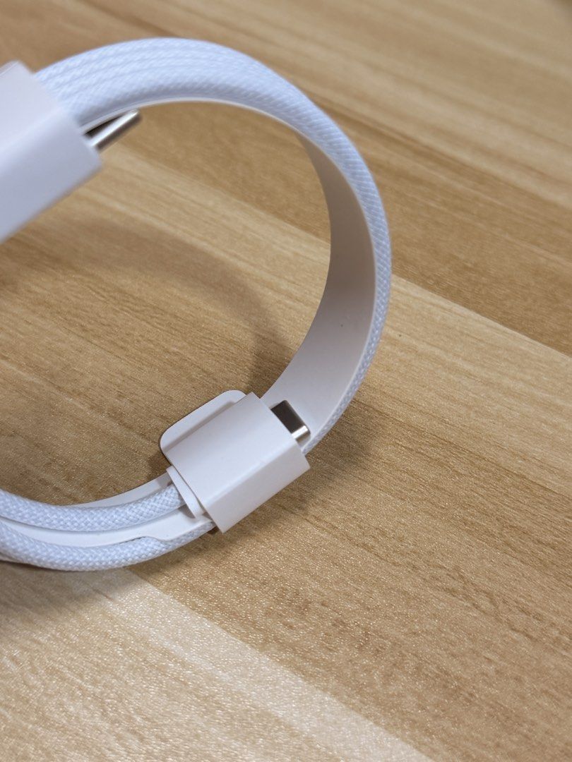 Original Apple USB-C Charging Cable (from AirPods Pro 2) (Category: Cables & Adaptors) located in Quezon City. Submitted by jmsantos0724 (Listing ID 1442190863, Image 2). Description: Selling original Apple USB-C charging cable that came with my AirPods Pro 2. ✔️ Genuine Apple accessory ✔️ Good working condition ✔️ Not used ✔️ USB-C to USB-C Reason for Selling: Excess power cord and not in use. .
