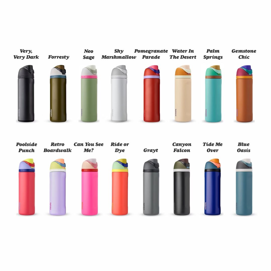Owala bottles 24-32oz assorted colours