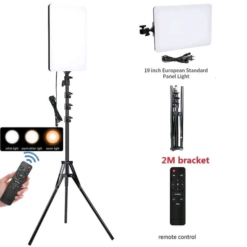 photography panel lights with stand (Category: Lighting & Studio Equipment) located in Manila. Submitted by ramosmarvi53163 (Listing ID 1442314726, Image 2). Description: 10inch 550 11inch 850 16inch 900 19inch 1200 24inch 1,400.