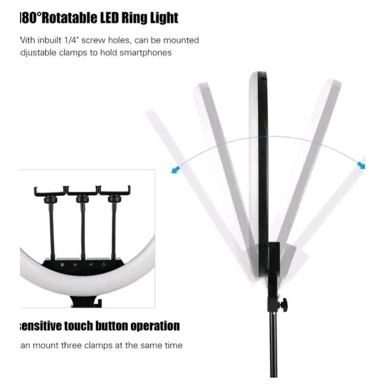 PK-460 (18inchs) Ringlight W/ Remote & Stand (Category: Lighting & Studio Equipment) located in Manila. Submitted by ramosmarvi53163 (Listing ID 1442316918, Image 3). Description: PK-460 (18inchs) Ringlight W/ Remote & Stand.