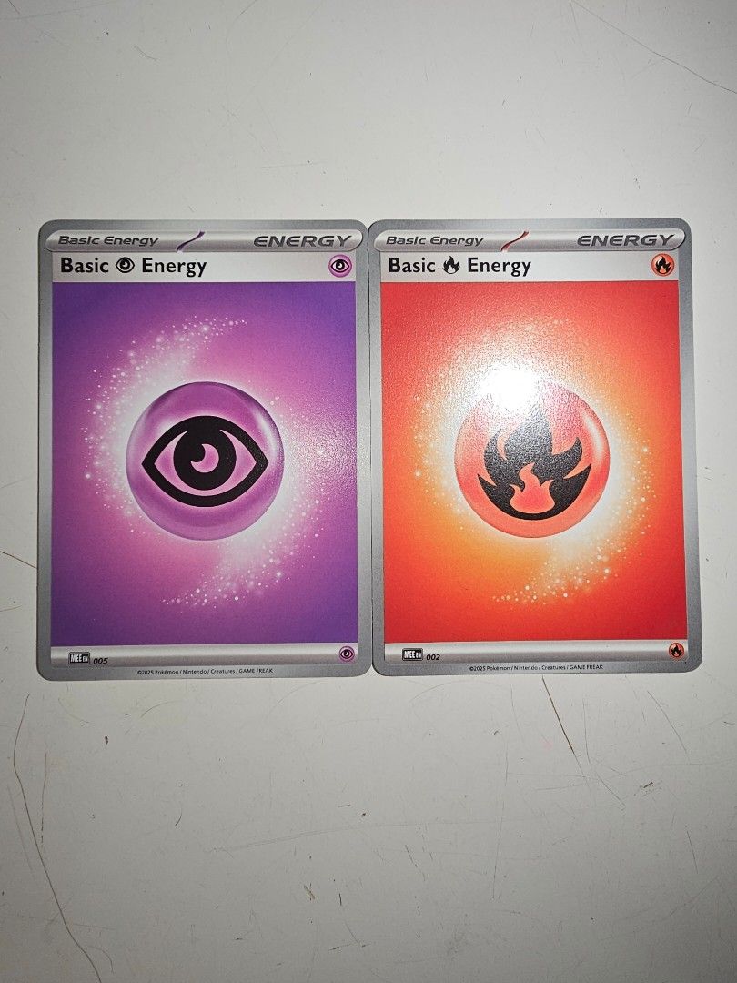 Pokemon Mega Evolution Basic Energy (Category: Raw Cards) located in Singapore. Submitted by carswithcards (Listing ID 1442240585, Image 1). Description: NEGOTIABLE PRICE, OPEN TO TRADES Lot of cards from Pokemon Mega Evolution, $4 each! Meet-up at Sembawang MRT Pristine cards, with no damage Ideal for collectors and players. Feel free to ask any questions! .