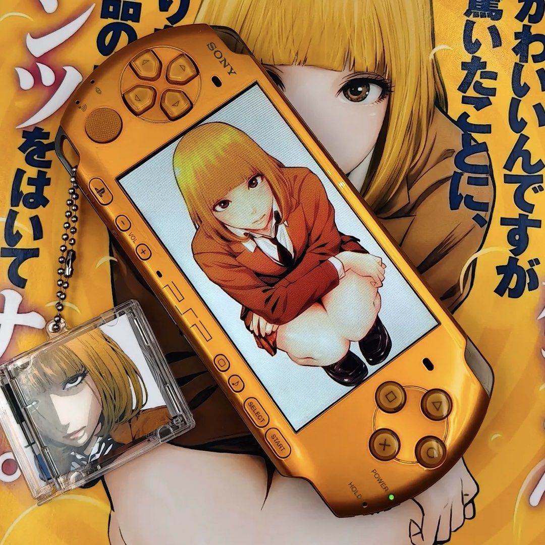 [PRE-ORDER] PSP V3 3000 MODEL GOLD 🥇 (Category: PlayStation) located in Quezon City. Submitted by flybuy.22 (Listing ID 1420865407, Image 2). Description: 🏅 PSP V3 3000 GOLD 🥇 🎖️ INCLUSION Battery Charger Crystal case/Jelly Case 16gb Memory Stick with SD Adaptor Loaded with TOP GAMES 6.61 Pro CFW 🎖️🎖️🎖️🎖️🎖️🎖️🎖️🎖️🎖️🎖️ ✨ All Buttons Fuctionable & Crisp ✨No Ghost Movement ✨ Clear Displays and Sound ✨ Wifi wlan Working ✨ Headset and USB
