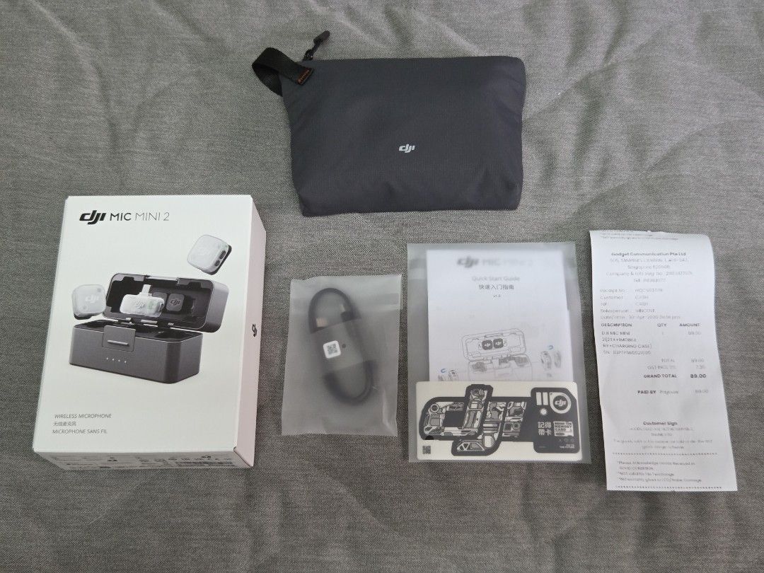 [Rarely used] DJI Mic Mini 2474628480786780162