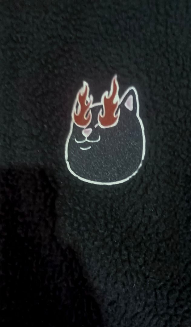 RIPNDIP "IGNITE SHERPA" JACKET(RARE/LIMITED EDITION) (Category: Coats, Jackets and Outerwear) located in Cebu City. Submitted by connoisseurco. (Listing ID 1442171871, Image 3). Description: RIPNDIP "IGNITE SHERPA" JACKET(RARE/LIMITED EDITION) 10/10 M-L L:27 W:22 No Issues MINE:🏷️5,000(Current Market Price:10,000+) - Not Thrifted - Can send verification/Proof of purchase - Bought from RIPNDIP official website ~ Image color may change due to ligh