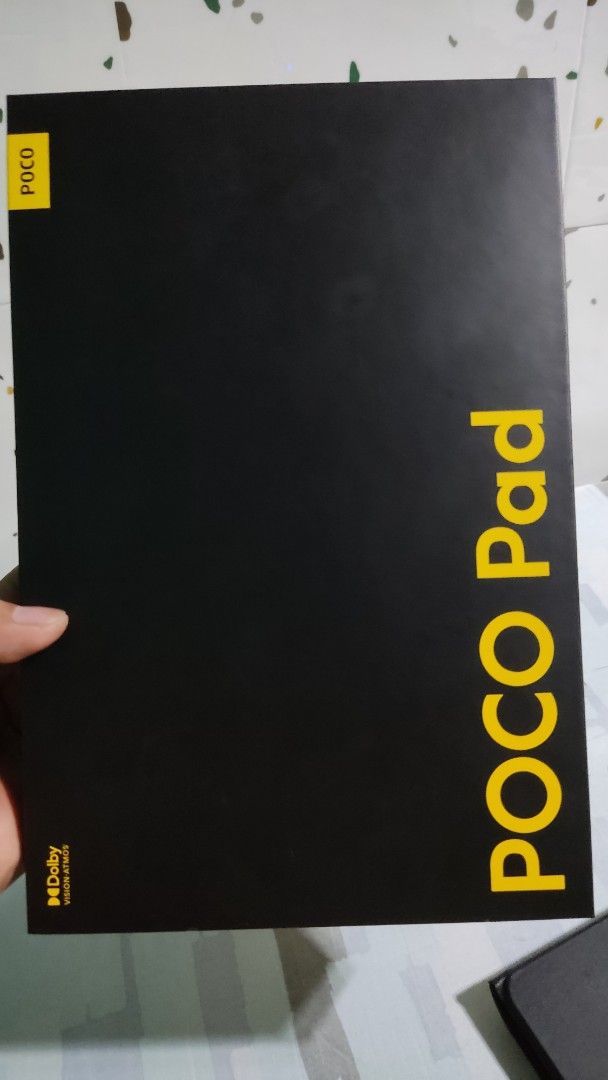SALE POCO Pad with Keyboard COMPLETE 16/256 (Category: Android) located in Caloocan City. Submitted by arellraziell (Listing ID 1442271469, Image 1). Description: - POCO Pad tablet 16/256 snpadragon processor 7s gen 2 no scratch no dents can pass as new you can unli test and check - Original box, charger, and accessories included - Comes with a black keyboard - Includes a protective case - Ideal for work and entertainment and gaming - Selling as 