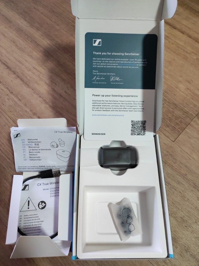 Sennheiser CX True Wireless Earbuds (never used)