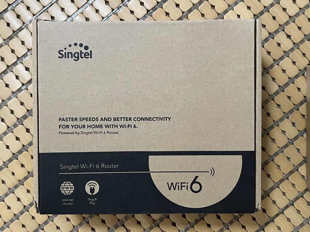 Singtel Wi-Fi 6 Router - Faster Speeds & Better Connectivity