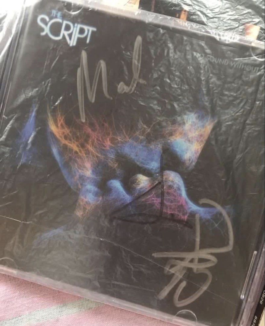 The Script No Sound Without Silence Signed CD Danny Mark Glen (Category: CDs & DVDs) located in Antipolo. Submitted by tpamishop (Listing ID 1442158351, Image 2). Description: - Signed copy of The Script's 'No Sound Without Silence' album. - Autographed by Danny O'Donoghue, Mark Sheehan, and Glen Power. - Brand new and never used - A must-have for any fan of The Script. - includes free shipping within MM - rfs: need funds.