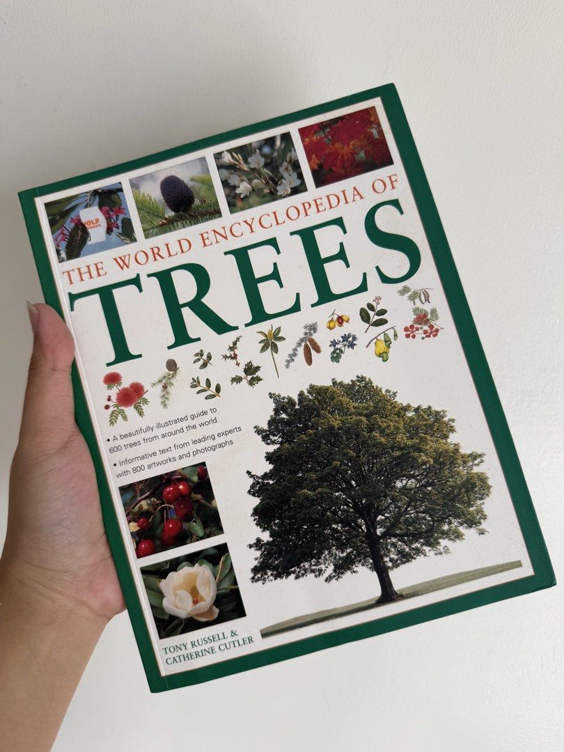 The World Encyclopedia of Trees (Category: Textbooks) located in Mandaluyong City. Submitted by saintaerith.09 (Listing ID 1442243004, Image 1). Description: The World Encyclopedia of Trees Reason for Selling: Decluttering Inclusions: 1. Book About this Item: 1. Author - Tony Russel and Catherine Cutler 2. Bookbound - Paperback 3. Flaws - Paper Discoloration Mode of Payment: Gcash, Bank Transfer #theworldencyclopediaoftrees #tonyrussel #catherine