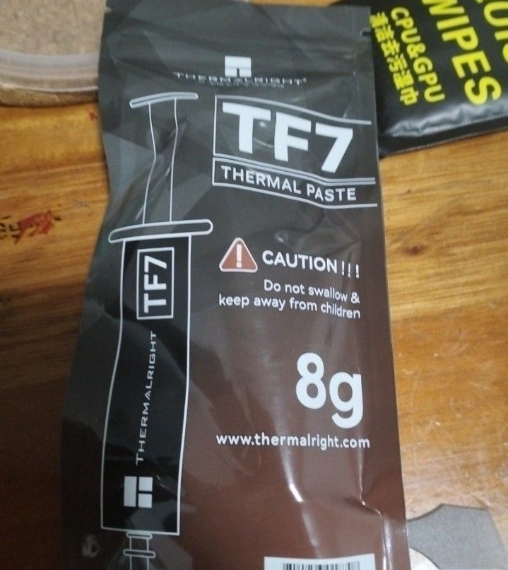 THERMALRIGHT TF-7 8G HIGH QUALITY THERMAL PASTE FOR CUSTOM GAMING PCS etc