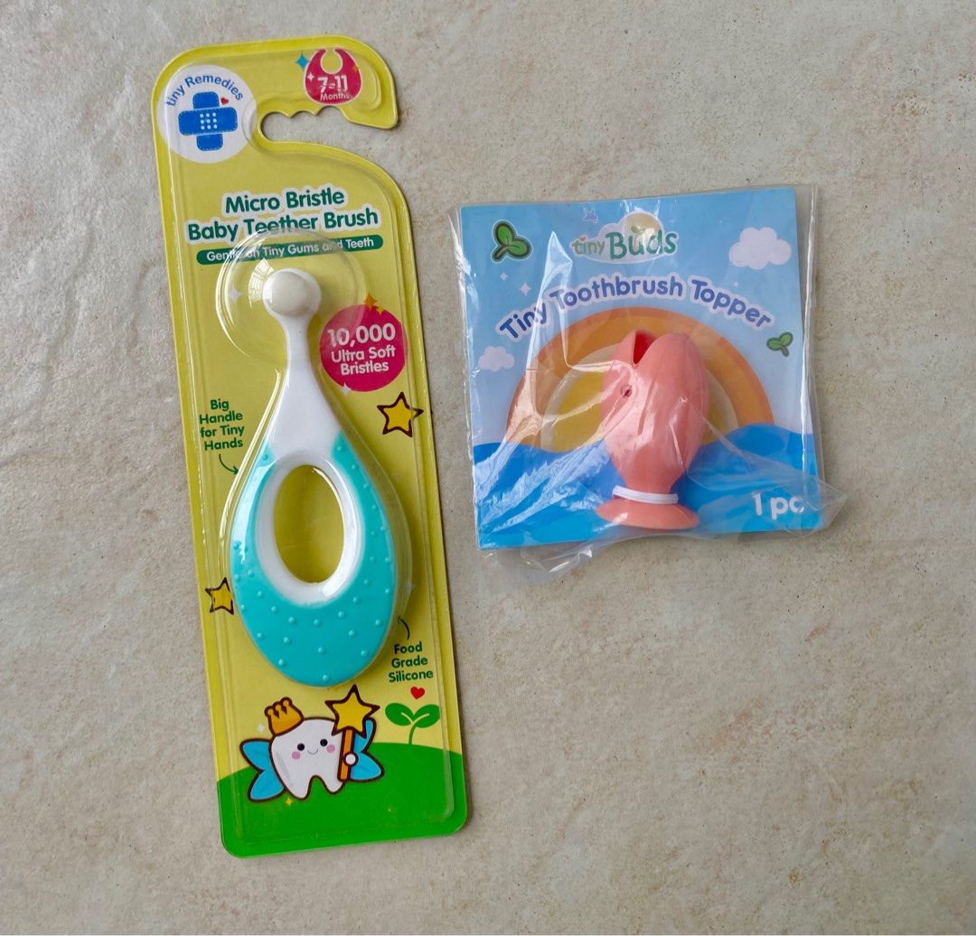Tiny Buds Baby Teeth Toothbrush Bundle (Category: Other Baby Bathing & Changing Needs) located in Taguig. Submitted by awishibear (Listing ID 1442252954, Image 1). Description: .