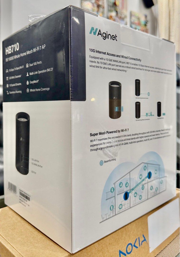 TP-Link HB710 BE18000 WiFi 7 Router (Brand New Sealed)