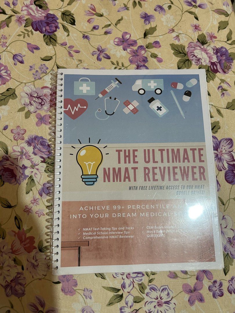 Ultimate NMAT Reviewer, MSA Practice Tests, Memopad, and Whiteboard (Category: Textbooks) located in Quezon City. Submitted by rjanellaa (Listing ID 1442253667, Image 3). Description: .