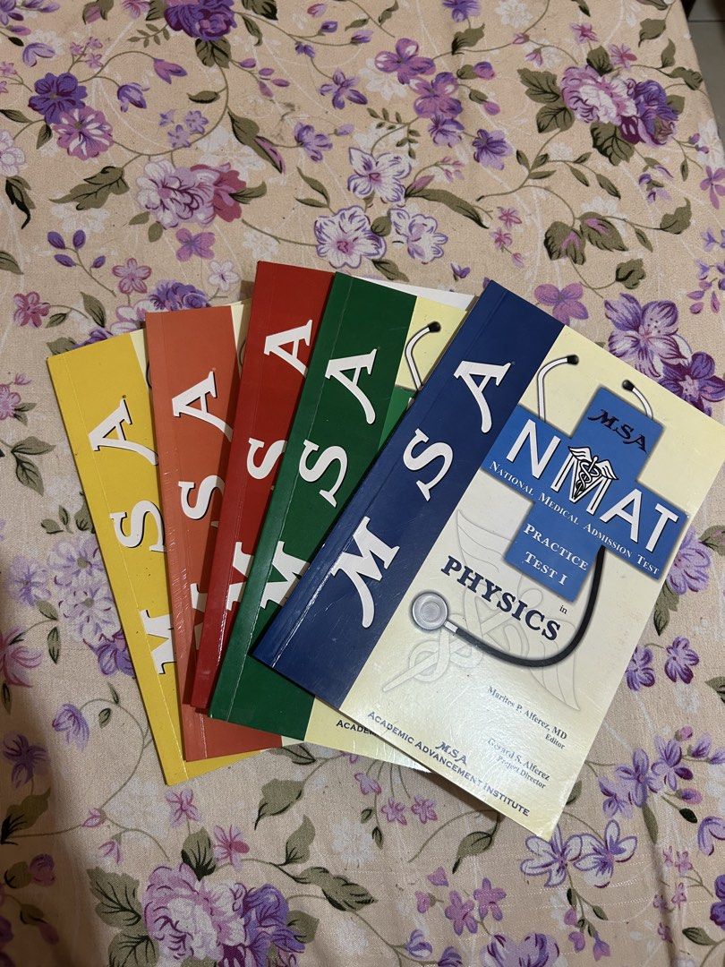 Ultimate NMAT Reviewer, MSA Practice Tests, Memopad, and Whiteboard (Category: Textbooks) located in Quezon City. Submitted by rjanellaa (Listing ID 1442253667, Image 2). Description: .