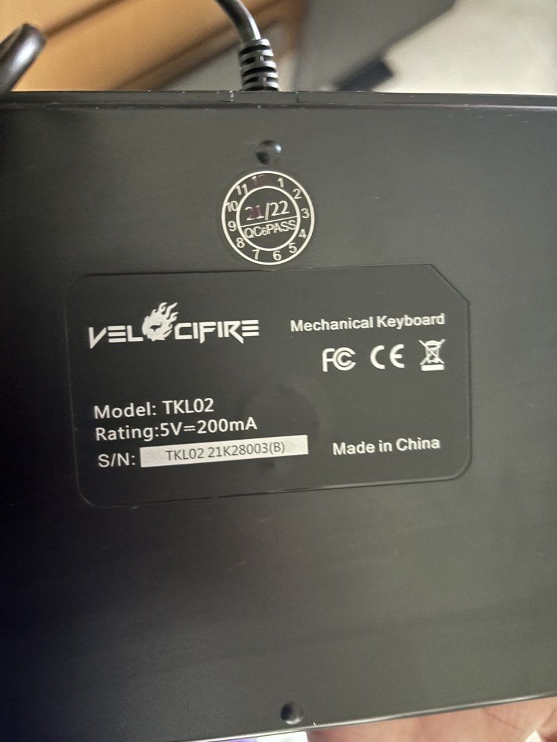 Velocifire TKL02 Mechanical Keyboard474766461507348483