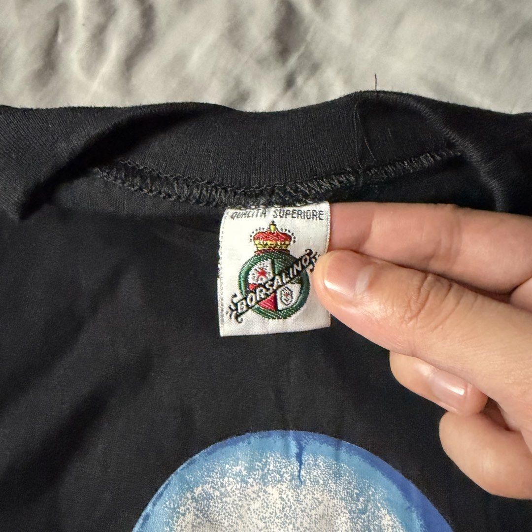 Vintage WWF Stone Cold Shirt (Category: Tshirts & Polo Shirts ) located in Balanga. Submitted by thefabulouscatalog (Listing ID 1442186165, Image 2). Description: Borsalino Tag Dimes: 22x28 Size L Good Fade All items nego. Tawad lang kayo mga boss 🙏.