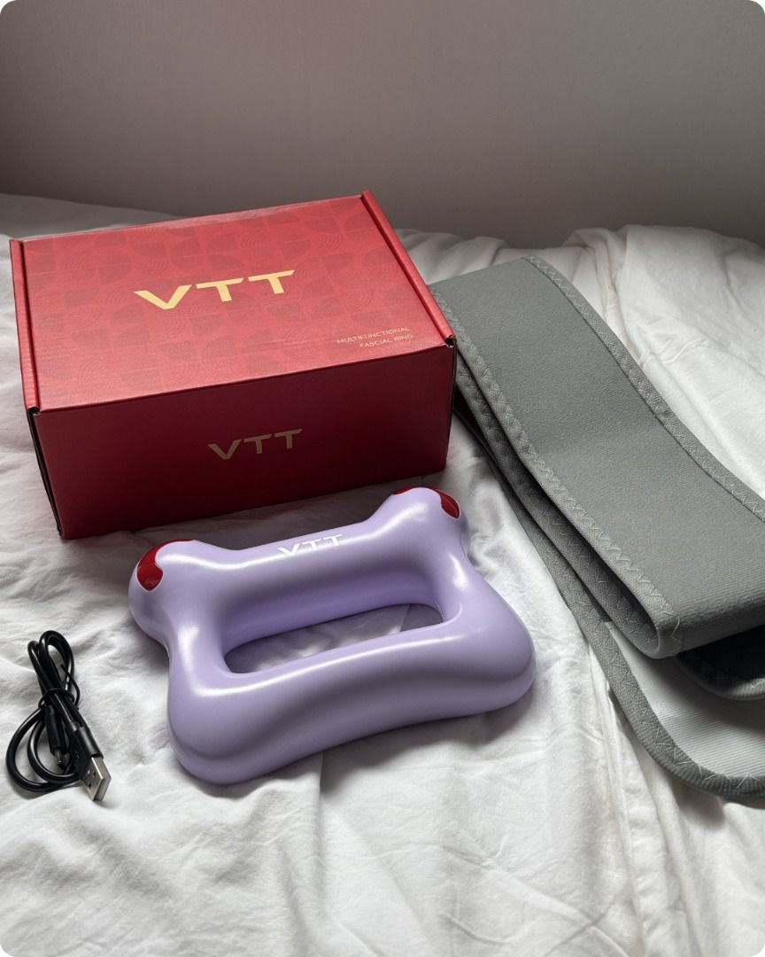 VTT Multifunctional Fat Loss Massager for Stomach with Strap & USB Cable (Category: Massage Devices) located in Caloocan City. Submitted by coolcrafty88 (Listing ID 1442258612, Image 3). Description: - VTT Multifunctional Facial Massager - Comes in original box - Includes USB charging cable - Includes adjustable strap - Ideal for belly / tummy massage and relaxation - Easy to use and portable.