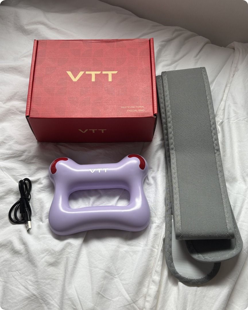 VTT Multifunctional Fat Loss Massager for Stomach with Strap & USB Cable (Category: Massage Devices) located in Caloocan City. Submitted by coolcrafty88 (Listing ID 1442258612, Image 1). Description: - VTT Multifunctional Facial Massager - Comes in original box - Includes USB charging cable - Includes adjustable strap - Ideal for belly / tummy massage and relaxation - Easy to use and portable.