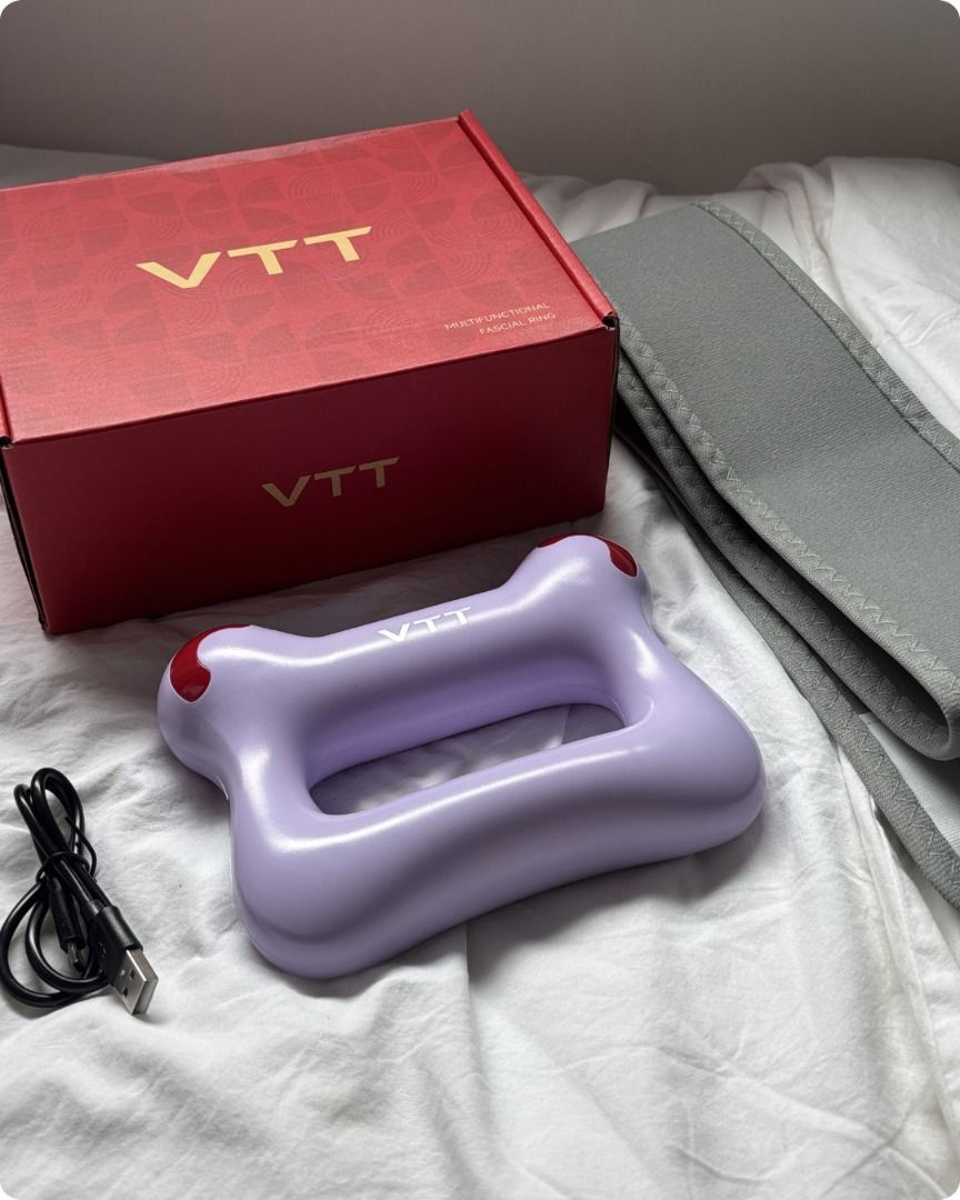 VTT Multifunctional Fat Loss Massager for Stomach with Strap & USB Cable (Category: Massage Devices) located in Caloocan City. Submitted by coolcrafty88 (Listing ID 1442258612, Image 2). Description: - VTT Multifunctional Facial Massager - Comes in original box - Includes USB charging cable - Includes adjustable strap - Ideal for belly / tummy massage and relaxation - Easy to use and portable.