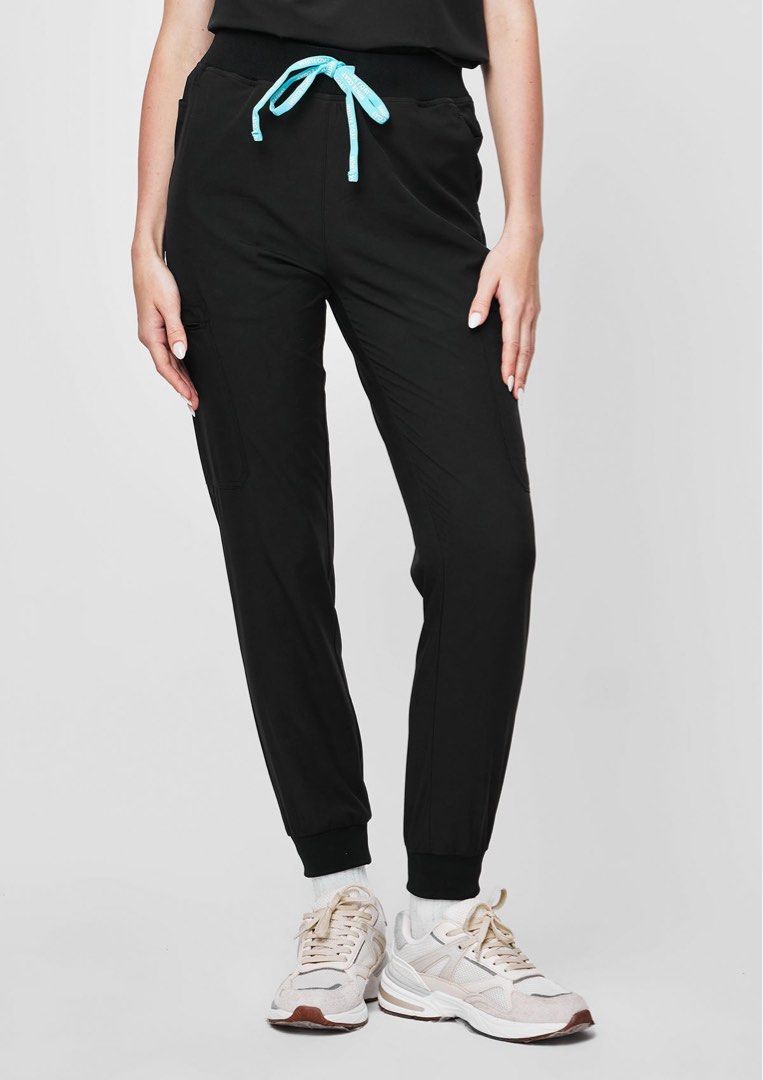 White Coat Manila Black Jogger Scrub Pants (Category: Other Bottoms) located in Taguig. Submitted by prebypat (Listing ID 1442174621, Image 2). Description: White Coat Manila Jogger Scrub Pants Color: So Black Size: Small Condition: Preloved, lightly used SRP: ₱2195.00 RFS: Decluttering.