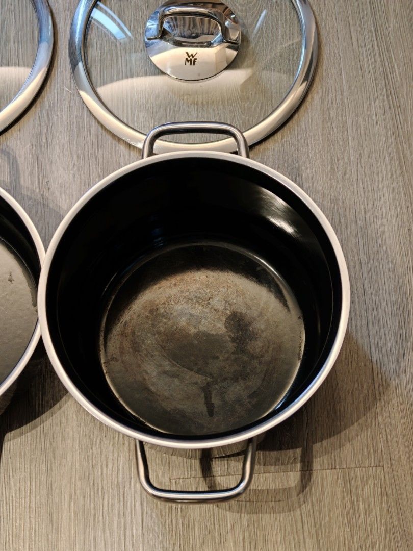 WMF Fusiontec Compact Cookware set 3-piece Black474841229852026881