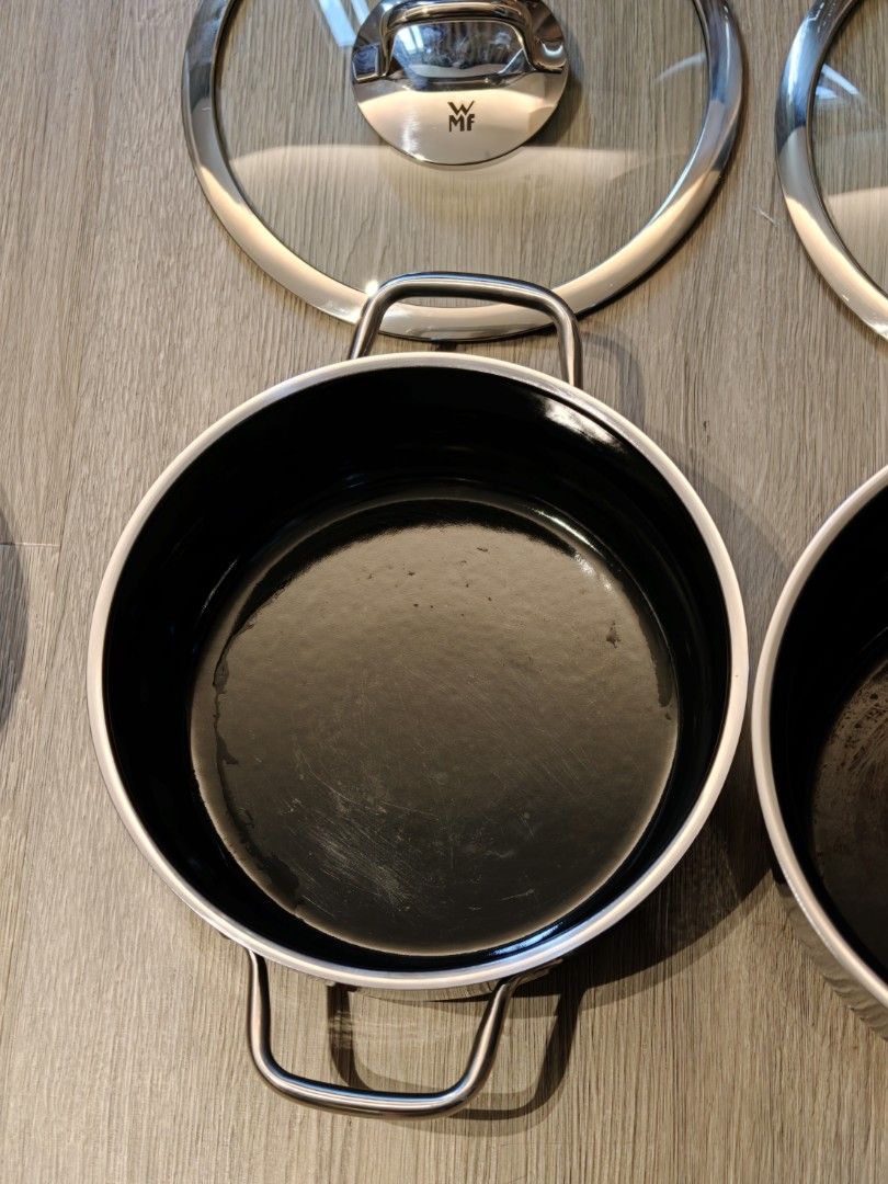 WMF Fusiontec Compact Cookware set 3-piece Black474841229852026882