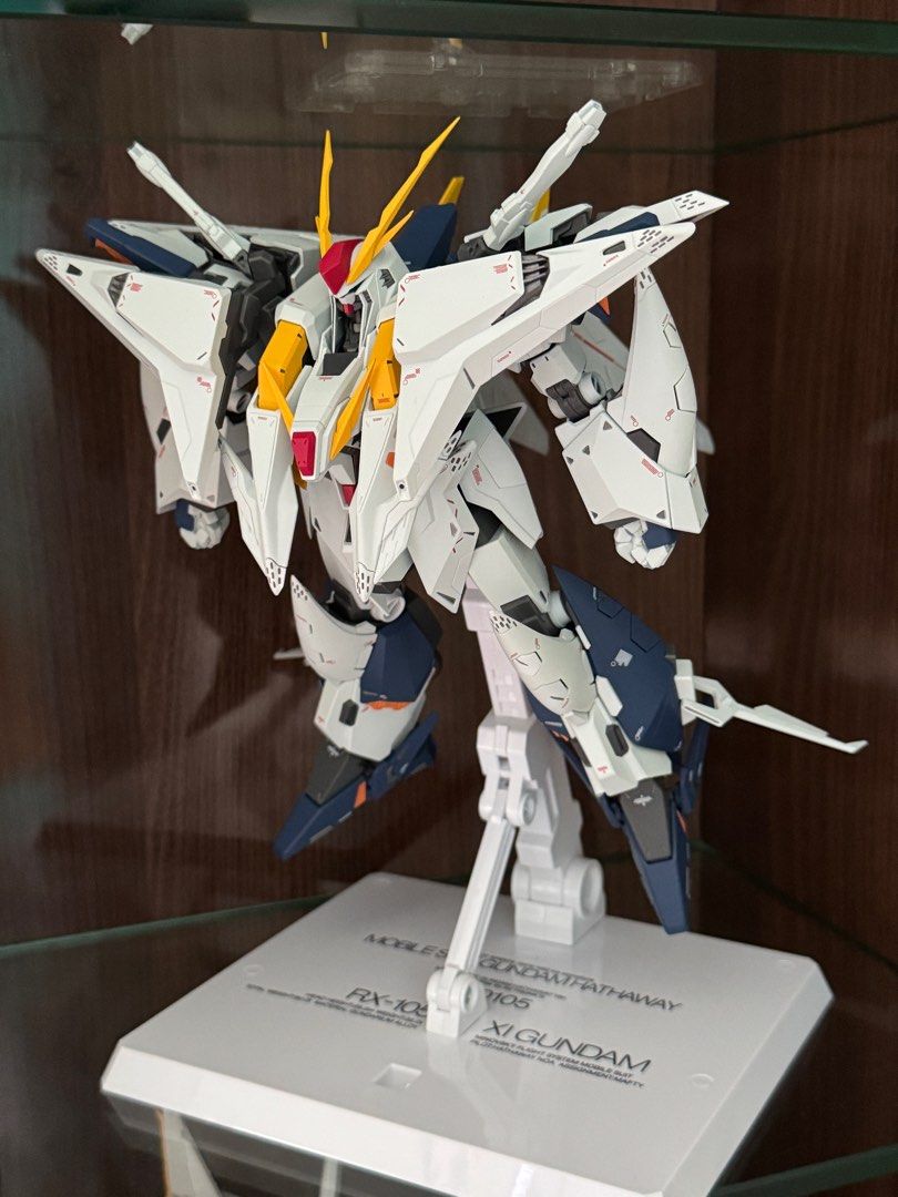 Xi Gundam Robot Damashii (Spirits) Ka Signature | Katoki Hajime (Category: Toys & Collectibles) located in Singapore. Submitted by rxtnw (Listing ID 1442270631, Image 2). Description: Selling as I am reducing my pocessions & don't think I'll ever put this on display. Priced fairly & selling at a loss - No loose or Damaged parts - (Factory Error) 3RD Image. Please note that there is a missing Marking printing on the yellow piece near the right sho