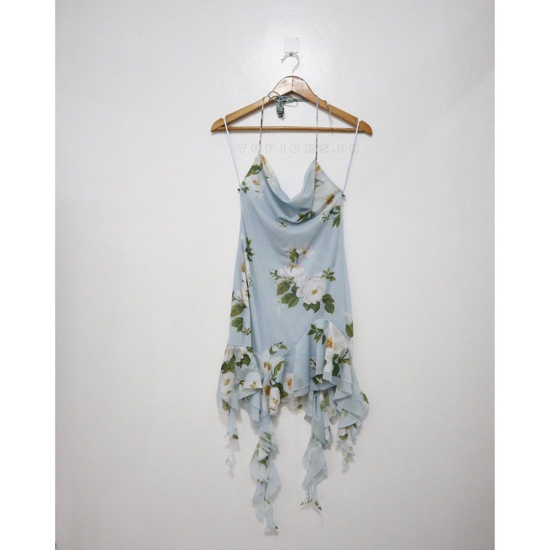 ZARA floral mini dress (Category: Dresses) located in Malolos. Submitted by topicksph (Listing ID 1442303812, Image 3). Description: ZARA floral mini dress size S | Php 1,245 BNWT .