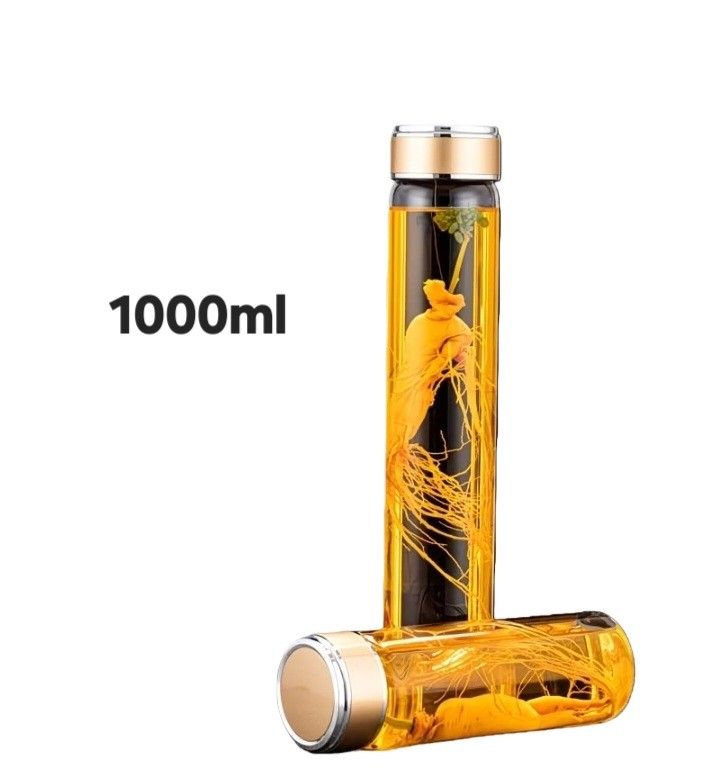 1000ml high-borosilicate glass bottle