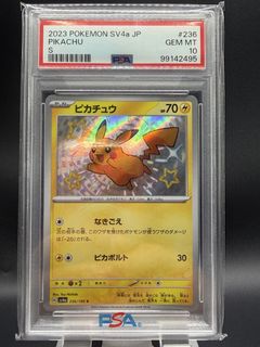 2023 Pokemon SV4a JP Pikachu & Raichu PSA 10 Gem Mint Cards