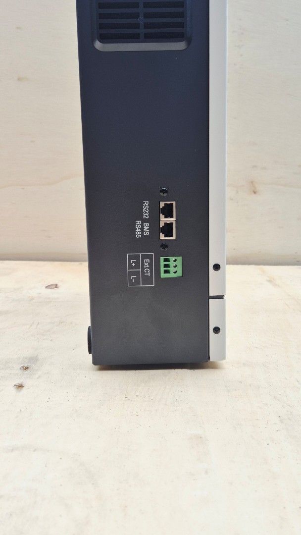 6.2kw Hybrid Inverter (Category: Everything Else Others) located in Quezon City. Submitted by webbster070 (Listing ID 1442487107, Image 2). Description: Brand New 6.2kw Hybrid Inverter with Wi-Fi Module. Details: Brand: Terinedy Max MPPT 8500w Pure Sine Wave Supports AC & PV Supports UPS Mode Feed-in to Grid Single AC Out Max PV Current 27A Max PV Cherging Current 120A Selectable AC Output 220/230/240 vac Max Ac Current 100A Selectable Frequency 