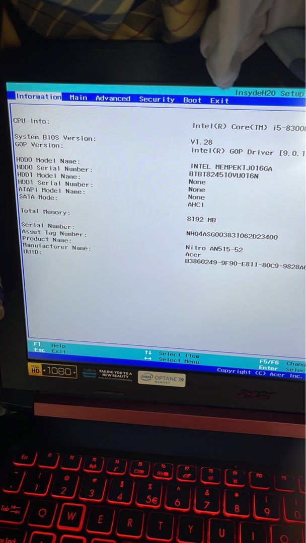Acer Nitro 5 Gaming Laptop475380914334607362